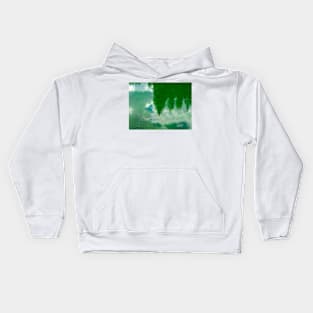 Green Lake - Reflections Kids Hoodie